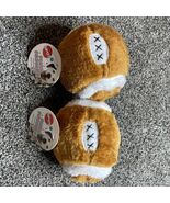 Spot Ethical Plush Football Dog Toy 4.5in Lot of 2 New With Tags - €13,58 EUR