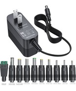 9V Power Supply AC Adapter DC 9V Power Cord Universal Power Adapter 9V C... - £25.70 GBP