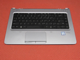 HP ProBook 640 G2 14&quot; Replacement Laptop Top Cover Keyboard Palmrest Trackpad - £23.18 GBP