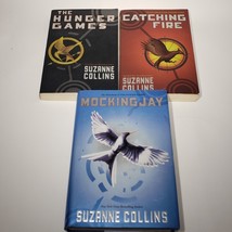 Lot of 3 Hunger Games Catching Fire Mockingjay Complet Trilogy Collins 1 HC 2 PB - £11.91 GBP