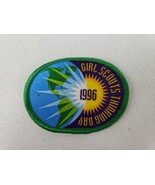 Vintage 1996 Girl Scouts Thinking Day Patch 2.5&quot; Oval NOS - £4.36 GBP