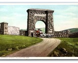Entrance Gateway Yellowstone Park WY Detroit Publishing DB Postcard S8 - £4.94 GBP