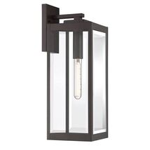 Quoizel Westover Modern Industrial Outdoor Wall Sconce, 1-Light, WVR8407WT - $79.77