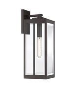 Quoizel Westover Modern Industrial Outdoor Wall Sconce, 1-Light, WVR8407WT - $79.77