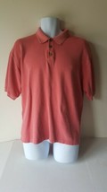 Croft &amp; Barrow Mens  Polo Shirt Large Short Sleeve - £11.07 GBP