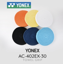 Yonex Badminton Tennis Towel Grip Racquet Racket Grip NWT AC402EX-30 - $37.11