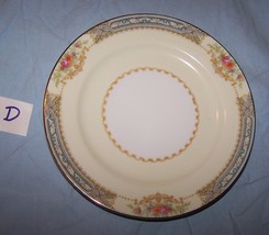 7 Noritake &quot;Chevonia&quot; fruit/bread plate-Occupied Japan-blue, gold floral design - £29.91 GBP