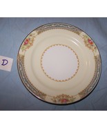 7 Noritake &quot;Chevonia&quot; fruit/bread plate-Occupied Japan-blue, gold floral... - $54.83 CAD
