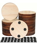 30 Pack Unfinished Wood Coasters, Monkey Sun 4 Inch Round, Round 100X100... - $52.09 CAD