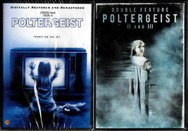Poltergeist Trilogy - 1, 2 And 3, I, Ii And Iii - All Three Classics New Dvd Set - £23.21 GBP