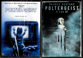 Poltergeist Trilogy - 1, 2 And 3, I, Ii And Iii - All Three Classics New Dvd Set - £23.21 GBP