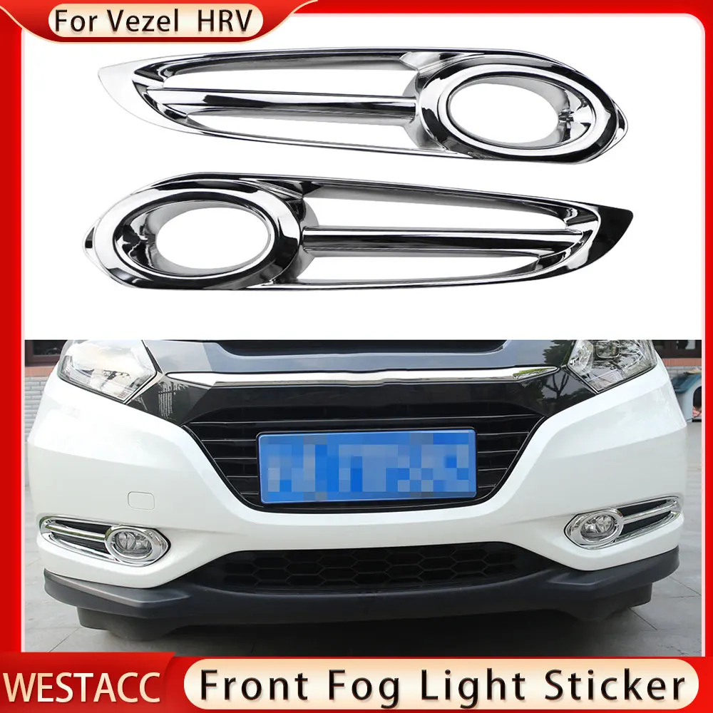 Car Front Fog Lights Protection Cover Trim for  HR-V HRV Vezel 2014 2015 2016 20 - £73.92 GBP