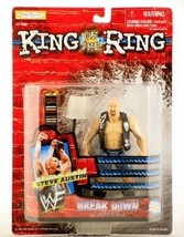 Stone Cold Steve Austin WWF King of the Ring action figure NIB NIP Jakks Pacific - £17.80 GBP