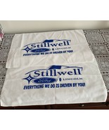 Stillwell Ford Lincoln Hillsdale Michigan 2 White Micro Fiber Towels Bra... - £8.69 GBP