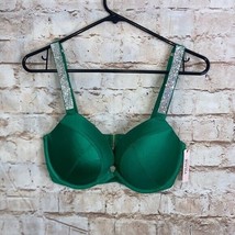 Victoria Secret Swim Shine Strap Bombshell Push-Up Top Size 34DD NWT - £34.15 GBP