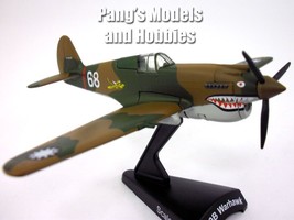 Curtiss P-40 Warhawk  Hell&#39;s Angel - Flying Tigers 1/90 Scale Diecast Model - £26.10 GBP