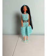 1992 Vintage Disney Jasmine Doll Handmade Necklace Dress Belt 1966 Twist... - $19.59 CAD