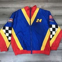 Vtg Nutmeg Jeff Gordon Jacket Size XL Hendrick Motorsports Racing Team Nascar - £47.48 GBP