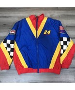 Vtg Nutmeg Jeff Gordon Jacket Size XL Hendrick Motorsports Racing Team N... - £46.54 GBP