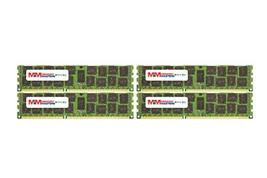 MemoryMasters 32GB (4x8GB) DDR3-1600MHz PC3-12800 ECC RDIMM 2Rx8 1.35V Registere - $276.20