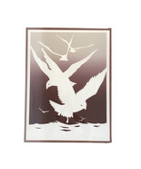 Warren Woodward Embossed White Wings Serigraph Limited Edition Signed 14... - £110.29 GBP