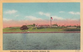 Baltimore Maryland MD Fort McHenry 1952 to Oxford KS Postcard D12 - £2.38 GBP