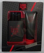 Dark Noir Red Men&#39;s Cologne /Body Wash 2 Pieces Travel Collections Gift Set - £17.02 GBP