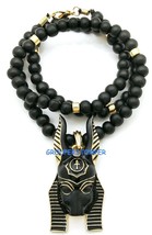 Anubis Nuovo Egiziano Protezione God Ciondolo Collana - £16.56 GBP