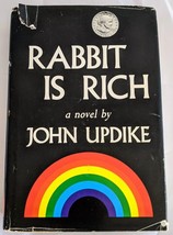 Rabbit Is Rich John Updike 1st First Edition Hardcover Unclipped Dj - £11.95 GBP