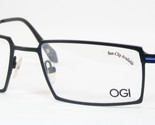 OGI Mod. 9602 606 Nero/Blu Occhiali da Sole Montatura 52-19-140mm Germania - $56.42