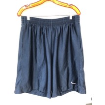 Nike Basketball Shorts Mens Size Large Navy Gym Athletic Athleisure - $15.67