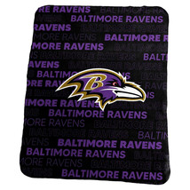Baltimore Ravens Blanket 50x60 Fleece Classic - $1,153.01 MXN