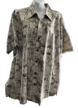 CHEROKEE Hawaiian Aloha Shirt, 100% Cotton, Men&#39;s XL - £10.30 GBP