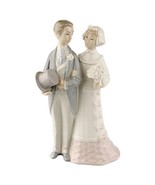 Lladro &quot;Bride &amp; Groom&quot; #4808 Couple Getting Married Good Condition Retir... - $3,453.81 MXN