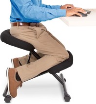Proergo Pneumatic Ergonomic Kneeling Chair | Fully Adjustable Mobile Office - £145.01 GBP