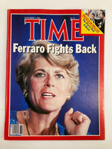 VTG Time Magazine September 3 1984 Geraldine Ferraro Fights Back No Label - £18.98 GBP