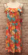 MOSSIMO SUPPLY Casual Cabana Dress Spaghetti Strap Jersey Knit Stretch S... - $16.00