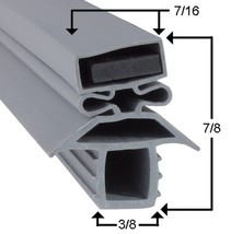 Traulsen Compatible Gasket AHT226WUT Part# (SER-27566-00) - $633.41 MXN