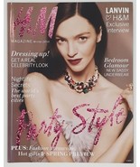 H&amp;M Magazine Winter 2010 Party Style Mariacarla Bedroom Glamour Lanvin I... - £37.26 GBP