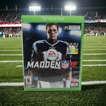Madden NFL 18 (Microsoft Xbox One, 2017) Tom Brady Football XB1 Videogame - £4.88 GBP