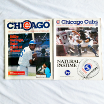 1987 Chicago Cubs Program &amp; Scorecard Billy Williams Cover Sandberg - $9.89