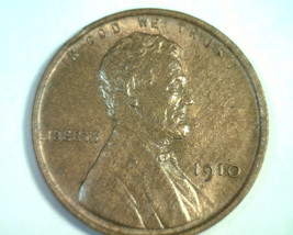 1910 Lincoln Cent Penny Nice Uncirculated Brown Nice Unc. Br Nice Original Coin - £23.17 GBP
