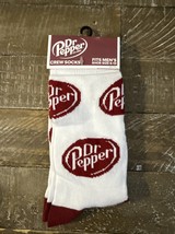 Dr Pepper Men’s Crew Socks Size 6-12 - $18.69