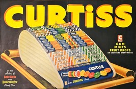 Curtiss Gum Mints Fruit Drops Baby Ruth Butterfinger-2 pg ad-1948 VTG Pr... - €14,79 EUR