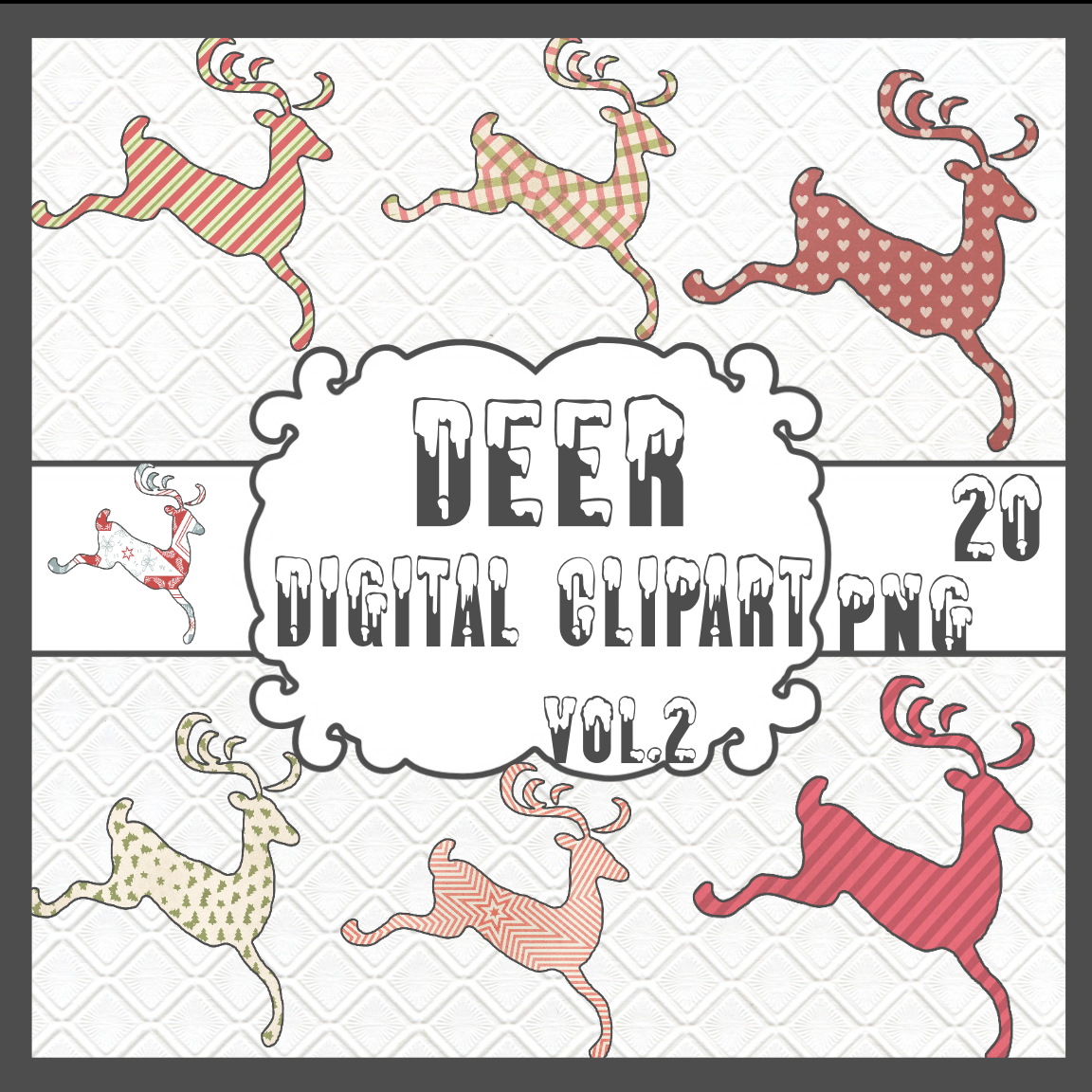 Deer Digital Clipart Vol.2 - $1.99