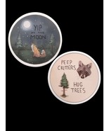 Original art stickers art by Muggy Lee two stickers one of each design 3... - $5.00