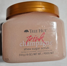 Tree Hut Pink Champagne Shea Sugar Scrub 18oz Made In USA New - $14.52