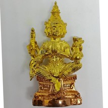 Thai Amulet Statue PhraProm 4 Face Pendant of Wat Baang Naam Chon Temple... - $68.88