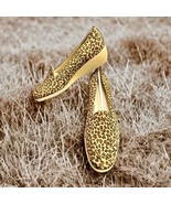 Bottega Veneta Leopard Print Slip On Loafers 22017 Shoes Size 10 B - $49.49