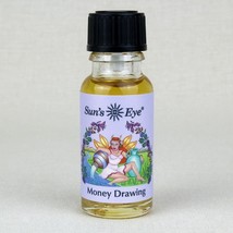 Money Drawing, Sun&#39;s Eye Mystic Blends Oil, 1/2 Ounce Bottle - $17.54